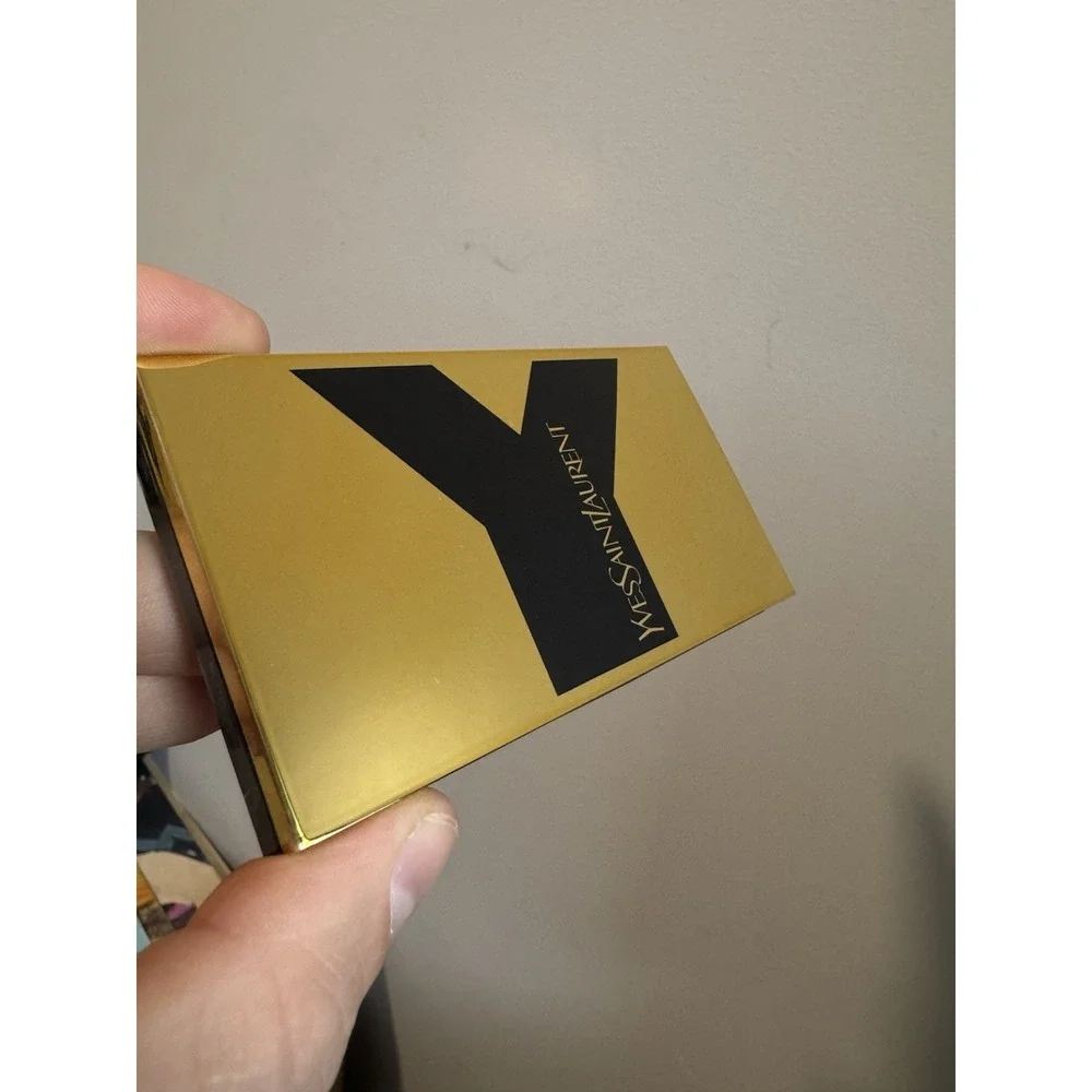 YSL Compact Mirror with Black Cover